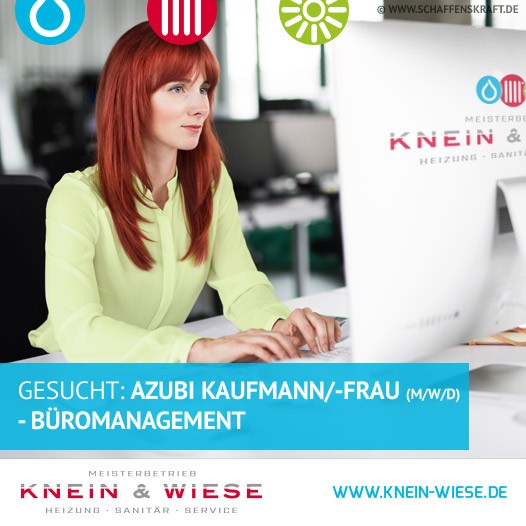 Gesucht: Azubi Kaufmann/-frau (m/w/d) - Büromanagement ...