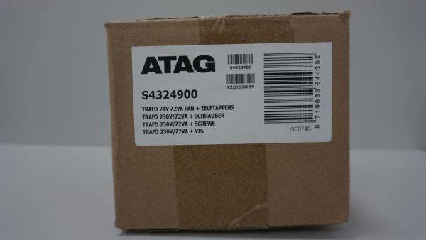 Atag Trafo 230V/72VA + Schrauben S4324900