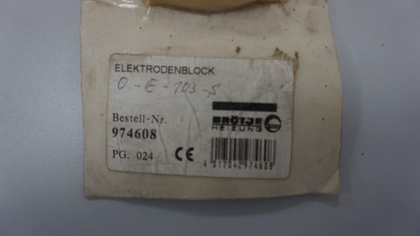 Brötje Elektrodenblock O-E-103-S 974608