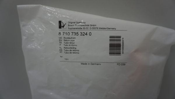 Bosch Rücklaufrohr 87107353240