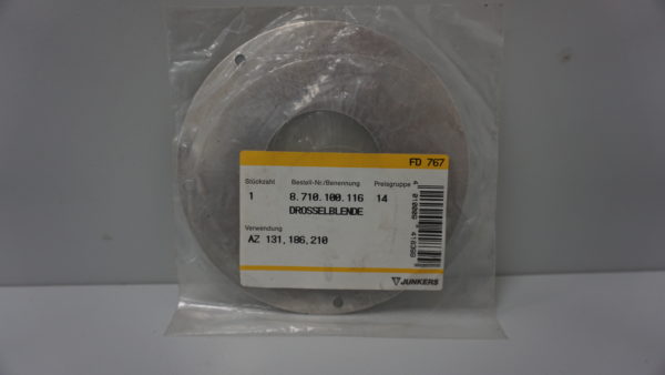 Junkers Drosselblende 8710100116