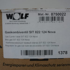 Wolf Gaskombiventil SIT 822 124 Nova 8750022