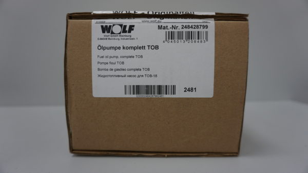 Wolf Ölpumpe komplett TOB 248428799