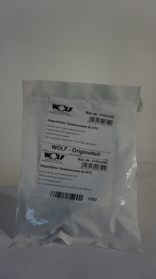 Wolf Abgasfühler Gasbrennwert 5k NTC 274524399