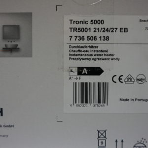Bosch Durchlauferhitzer Tronic 5000 7736506138