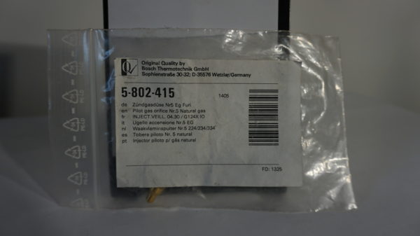 Bosch Zündgasdüse 5802415