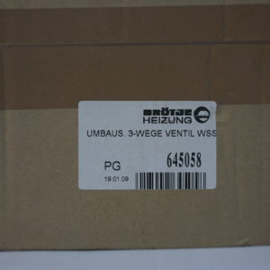 Brötje Umbausatz 3-Wege-Ventil WSS 645058 Brötje Umbausatz 3-Wege-Ventil WSS 645058