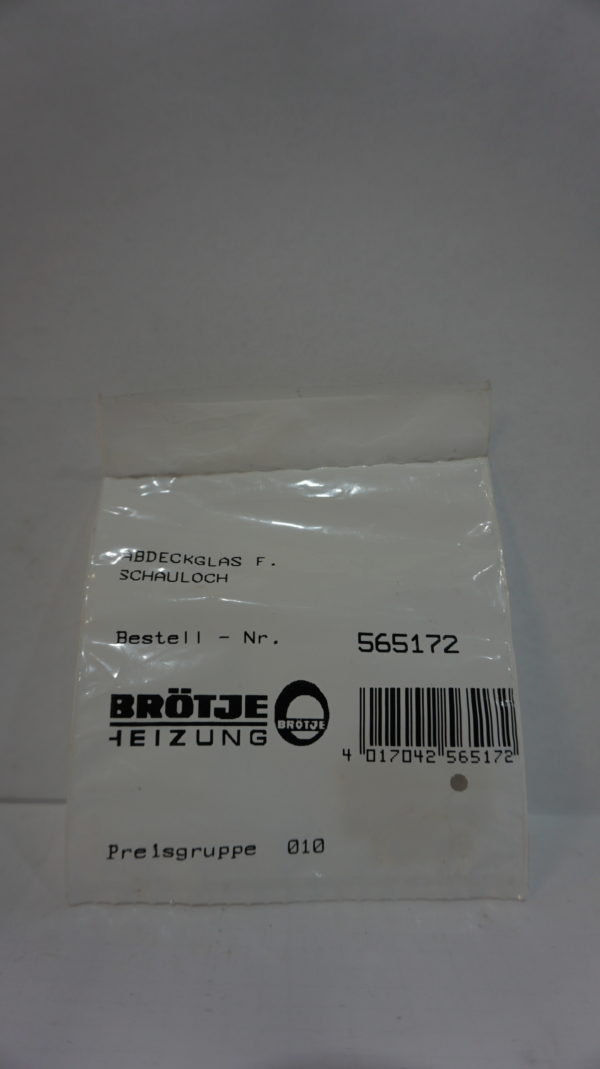 Brötje Abdeckungsglas für Schauloch 565172
