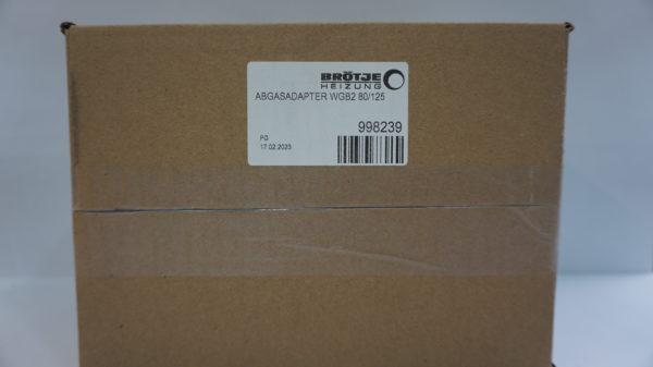 Brötje Abgasadapter, WGB 2 80/125, 998239