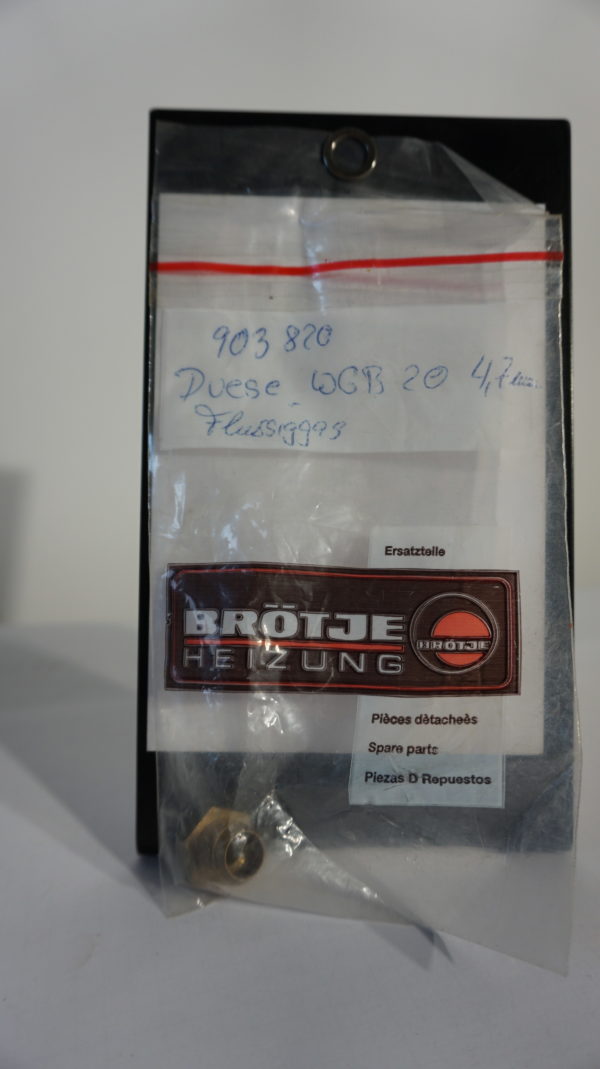 Brötje Düse WGB, 20 4,7mm, Flüssiggas, 903820