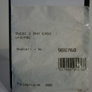 Brötje Düse 3,9mm, Erdgas, WKS/MBC, 955768