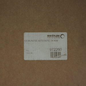Brötje Gebläse, WTS/WTC, 24 kW, 972260