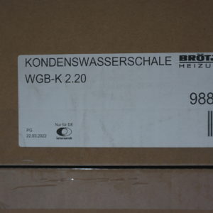 Brötje Kondenswasserschale WGB-K 2.20 988902