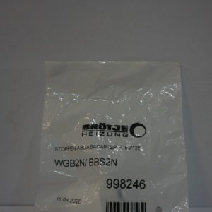 Brötje Stopfen Abgasadapter, F. 80/125, WGB2N/BBS2N 998246 Brötje Stopfen Abgasadapter, F. 80/125, WGB2N/BBS2N 998246