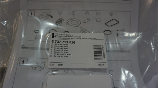 Buderus Service-Kit WB6 8737712516