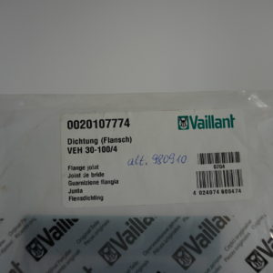 Vaillant Dichtung (Flansch), VEH 30-100/4, 0020107774