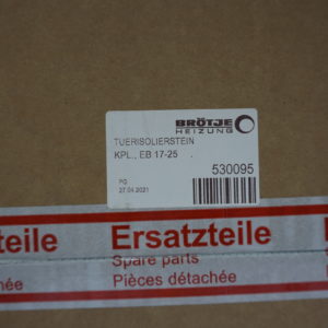 Brötje Türisolierstein EB 17-25 530095 Brötje Türisolierstein EB 17-25 530095