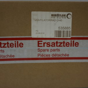 Brötje Ventilatorrad O-40 535885 Brötje Ventilatorrad O-40 535885