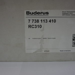 Buderus Außentemperaturgeführter Systemregler 7738113410 RC310